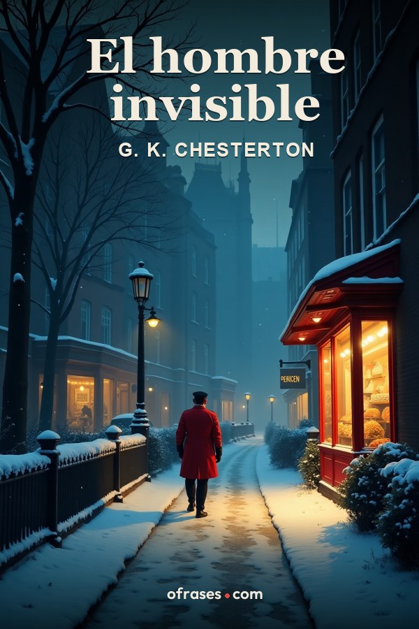 Libro El hombre invisible de G. K. Chesterton