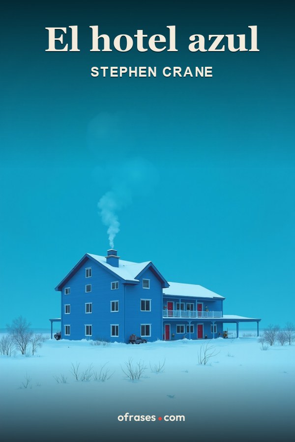 Libro El hotel azul de Stephen Crane