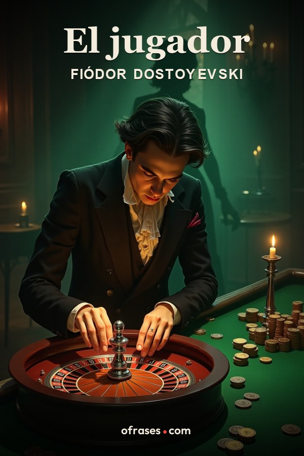 Libro El jugador de Fiódor Dostoyevski