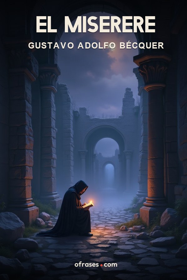 Libro El miserere de Gustavo Adolfo Bécquer