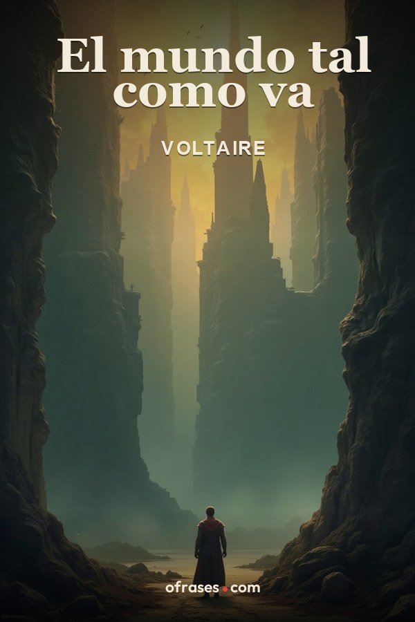 Libro El mundo tal como va de Voltaire