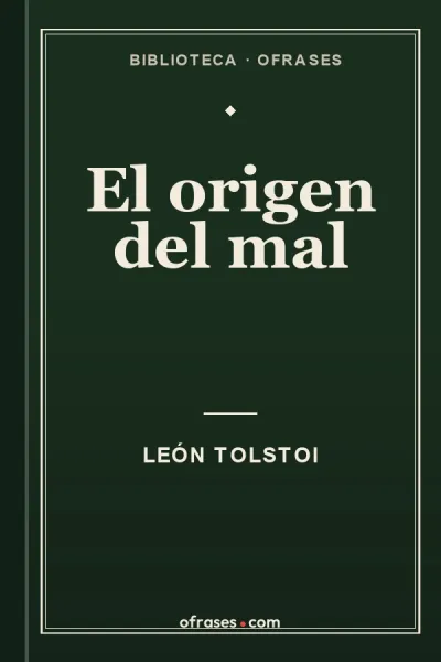 Portada de El origen del mal