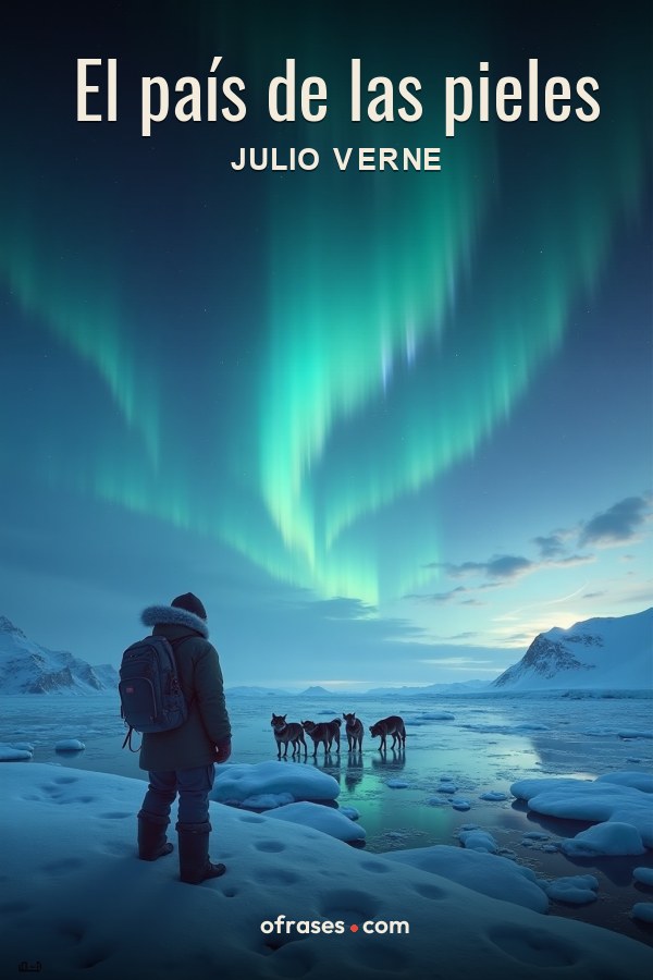 Libro El país de las pieles de Julio Verne