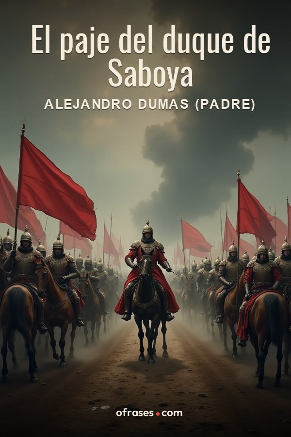 Libro El paje del duque de Saboya de Alexandre Dumas