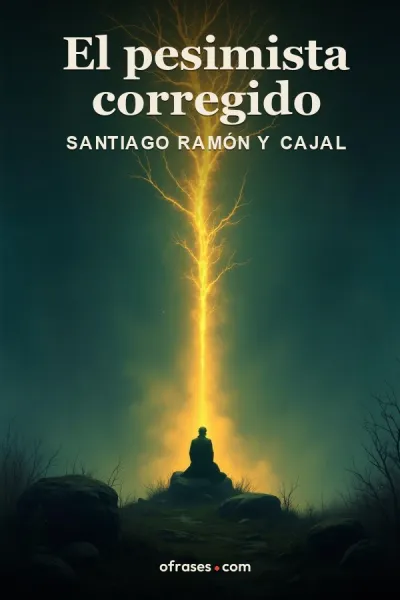 Libro El pesimista corregido de Santiago Ramón y Cajal