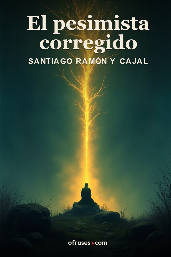Libro El pesimista corregido de Santiago Ramón y Cajal