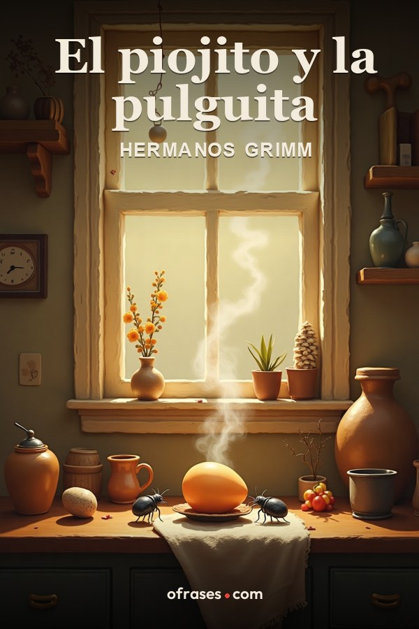 Libro El piojito y la pulguita de Hermanos Grimm