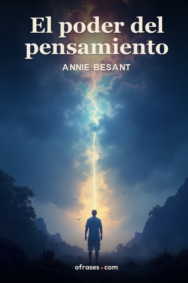Libro El poder del pensamiento de Annie Besant
