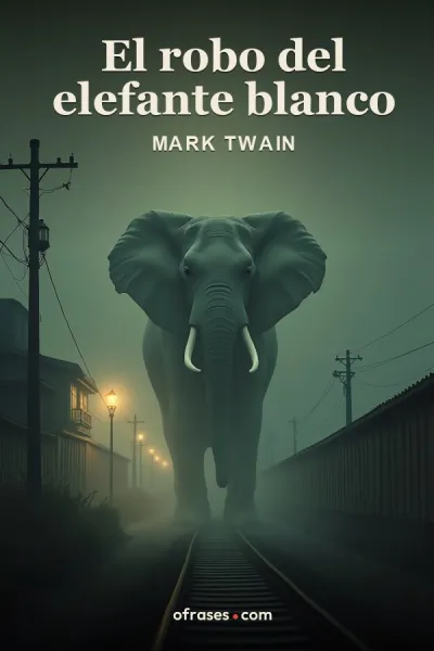 Portada de El robo del elefante blanco