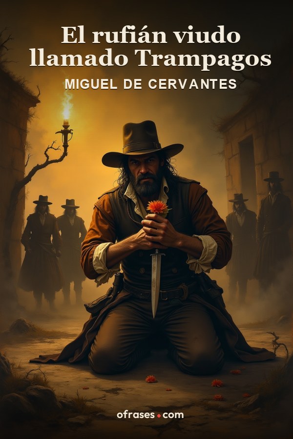 Libro El rufián viudo llamado Trampagos de Miguel de Cervantes