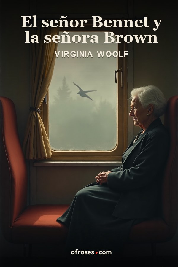 Libro El señor Bennet y la señora Brown de Virginia Woolf