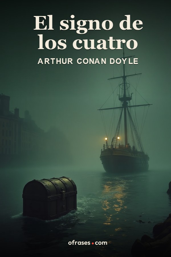 Libro El signo de los cuatro de Arthur Conan Doyle