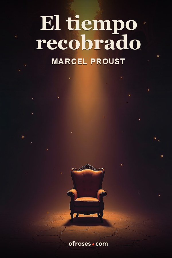 Libro El tiempo recobrado de Marcel Proust