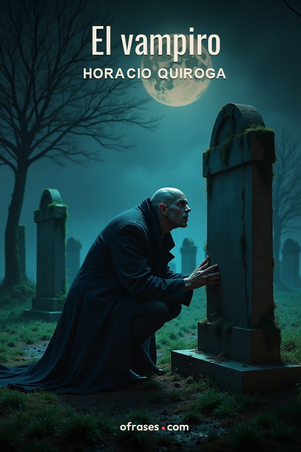 Libro El vampiro de Horacio Quiroga