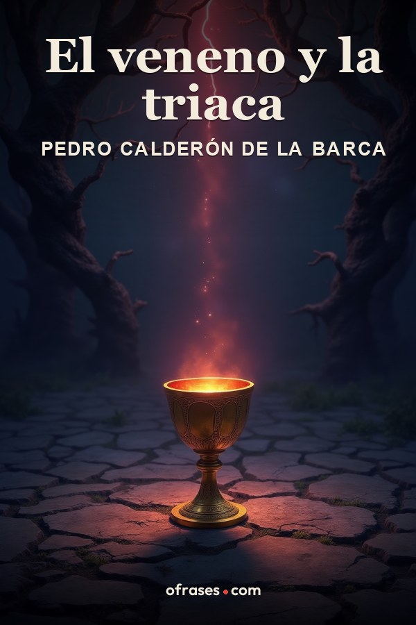 Libro El veneno y la triaca de Pedro Calderón de la Barca