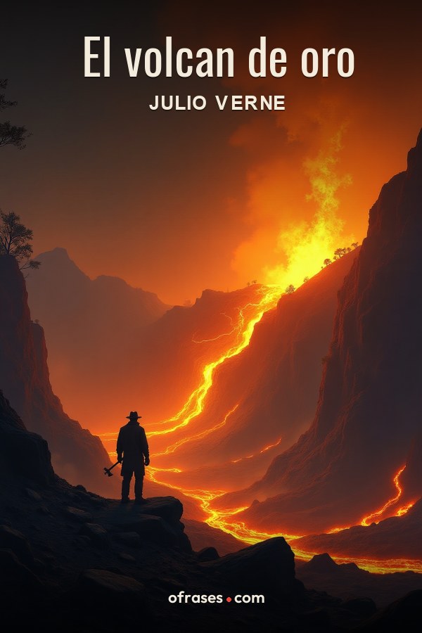 Libro El volcan de oro de Julio Verne