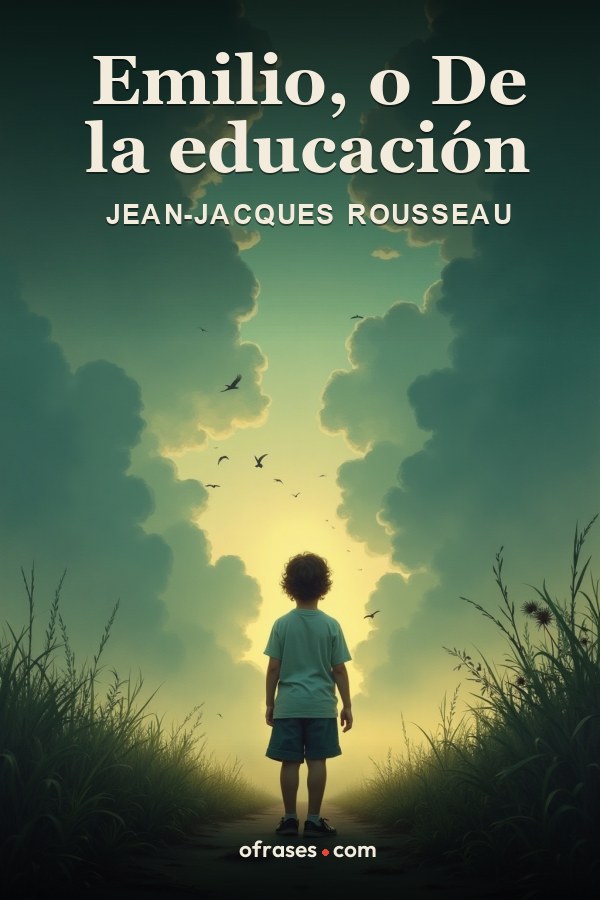 Libro Emilio, o De la educación de Jean-Jacques Rousseau