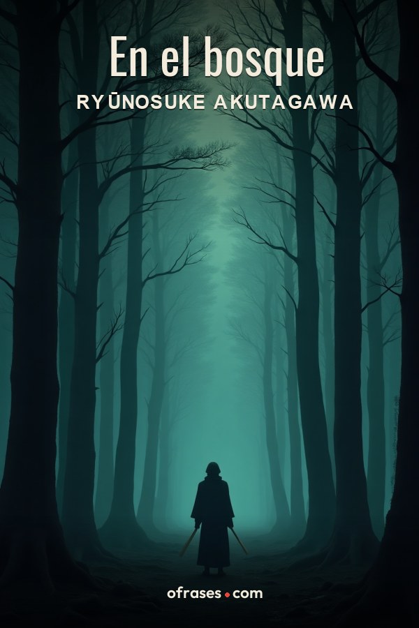 Libro En el bosque de Ryūnosuke Akutagawa
