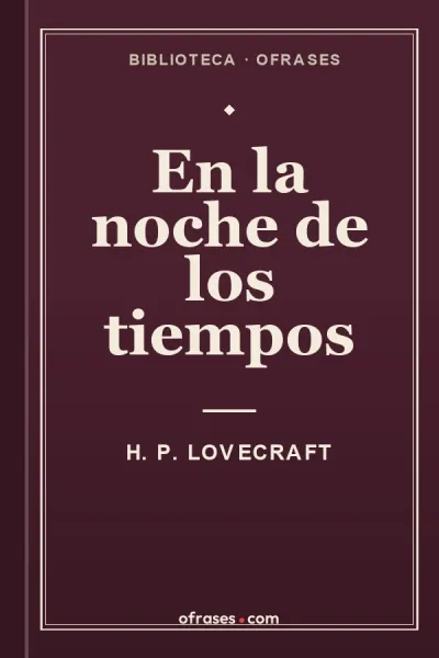 Portada de En la noche de los tiempos