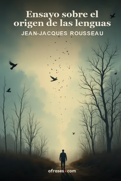 Libro Ensayo sobre el origen de las lenguas de Jean-Jacques Rousseau