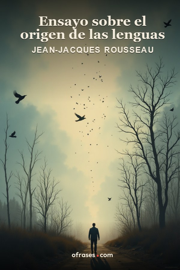 Libro Ensayo sobre el origen de las lenguas de Jean-Jacques Rousseau