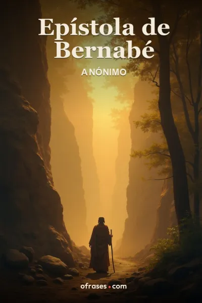 Libro Epístola de Bernabé de Anónimo