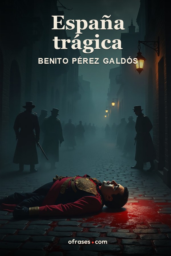 Libro España trágica de Benito Pérez Galdós