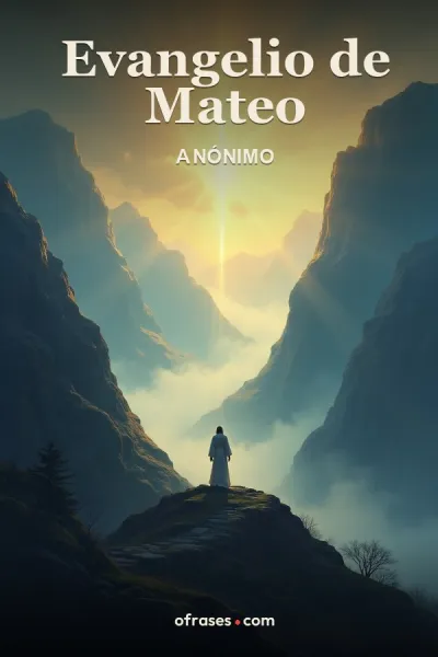 Portada de Evangelio de Mateo
