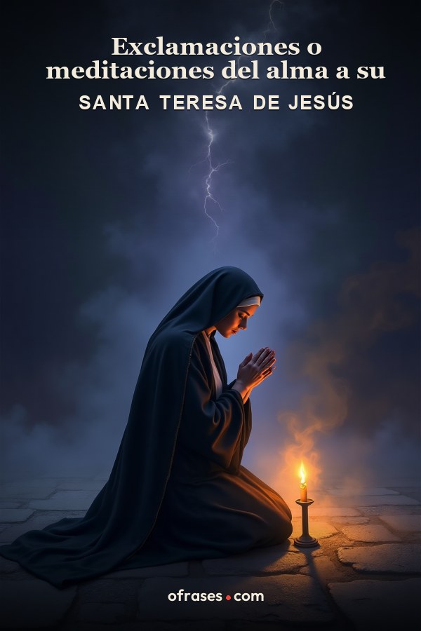 Libro Exclamaciones o meditaciones del alma a su Dios de Santa Teresa de Jesús