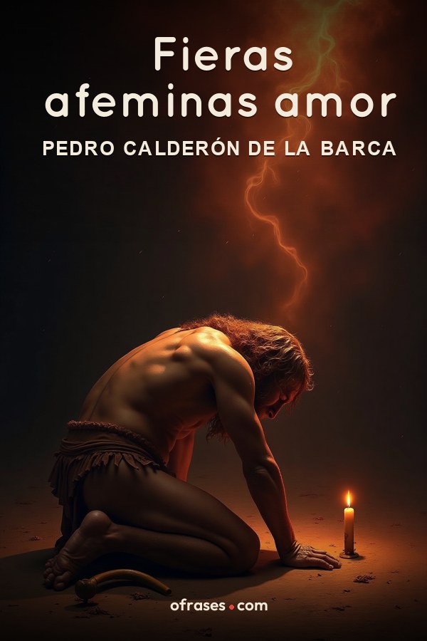 Libro Fieras afeminas amor de Pedro Calderón de la Barca