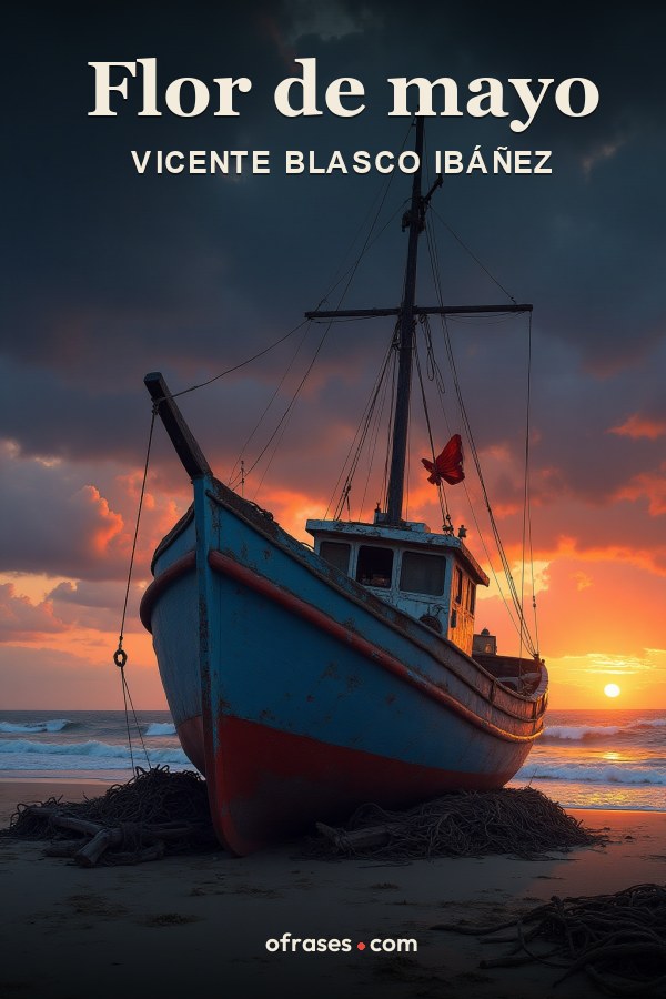 Libro Flor de mayo de Vicente Blasco Ibáñez
