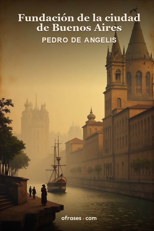Libro Fundación de la ciudad de Buenos Aires de Pedro de Angelis