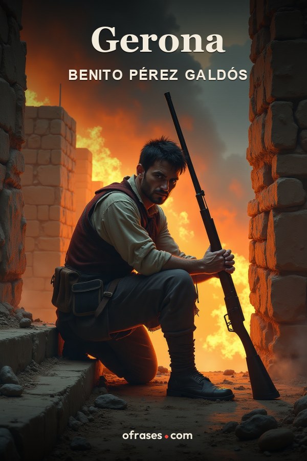 Libro Gerona de Benito Pérez Galdós