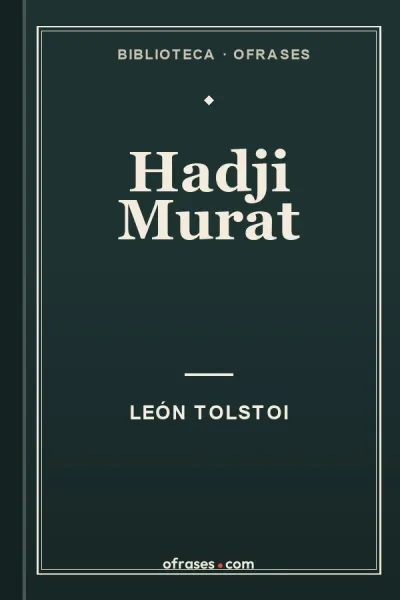 Portada de Hadji Murat