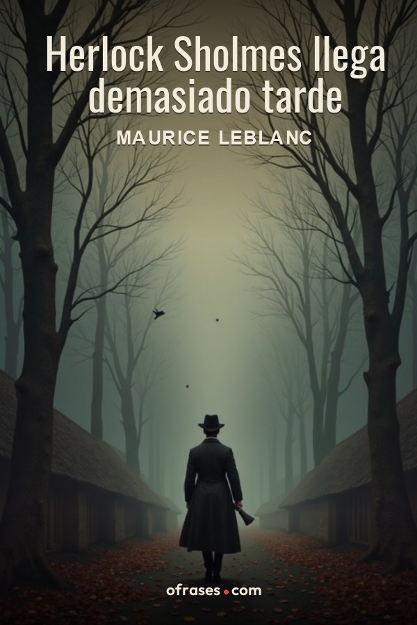 Libro Herlock Sholmes llega demasiado tarde de Maurice Leblanc