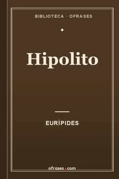 Libro Hipolito de Eurípides