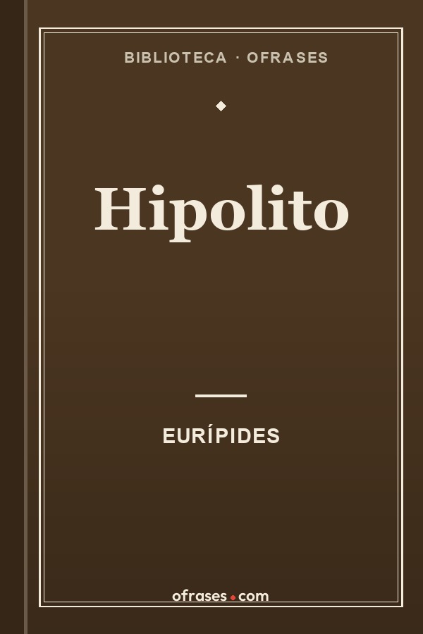 Libro Hipolito de Eurípides