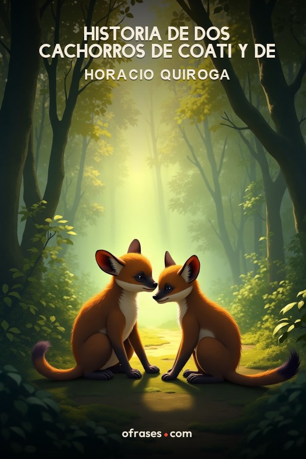 Libro Historia de dos cachorros de coati y de dos cachorros de hombre de Horacio Quiroga