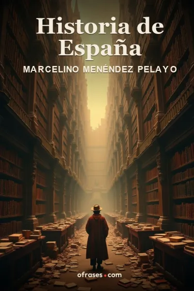 Libro Historia de España de Marcelino Menéndez Pelayo