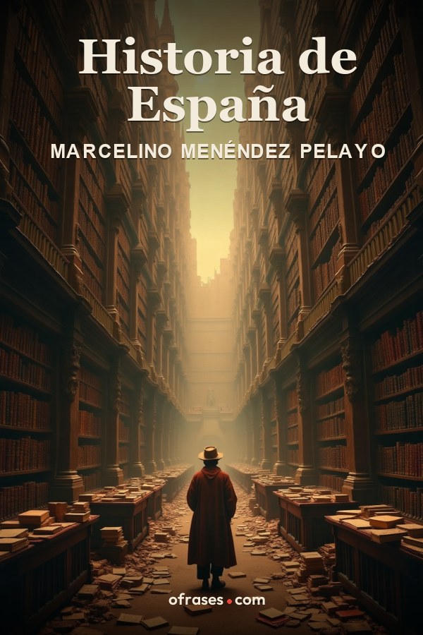 Libro Historia de España de Marcelino Menéndez Pelayo