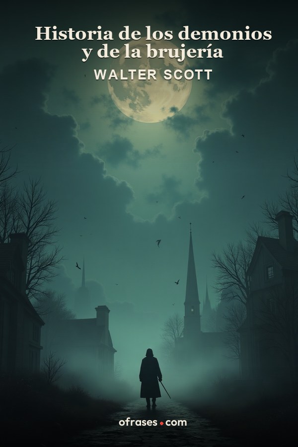 Libro Historia de los demonios y de la brujería de Walter Scott