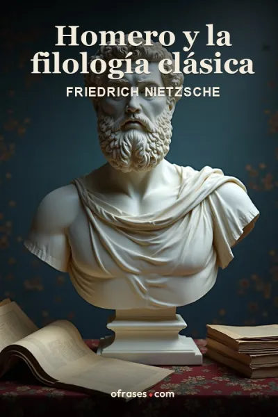 Libro Homero y la filología clásica de Friedrich Nietzsche