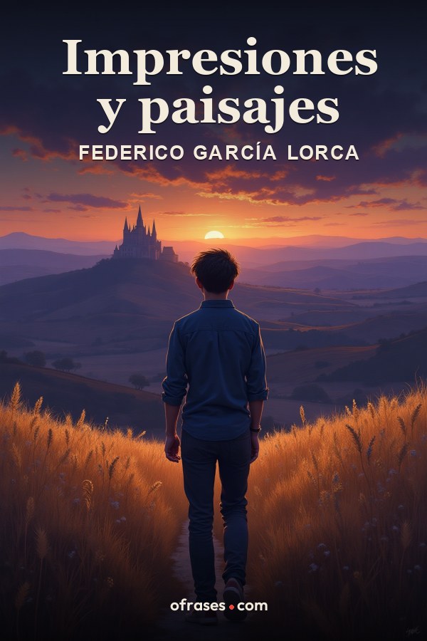 Libro Impresiones y paisajes de Federico García Lorca