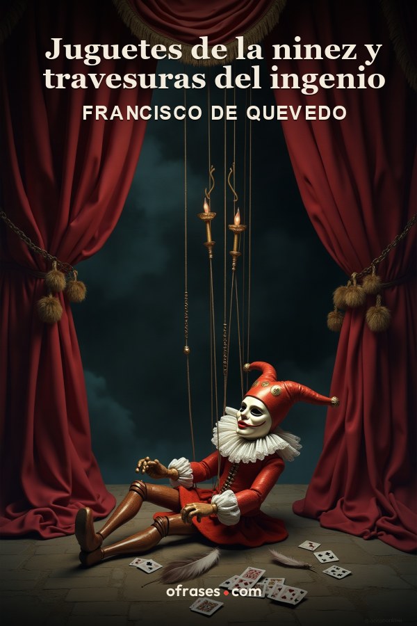 Libro Juguetes de la ninez y travesuras del ingenio de Francisco de Quevedo
