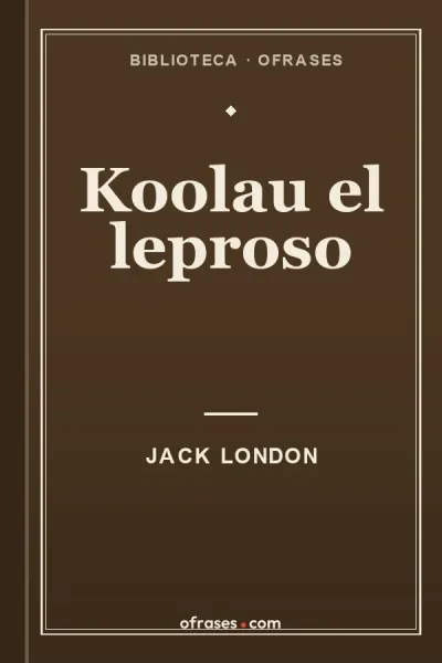 Portada de Koolau el leproso