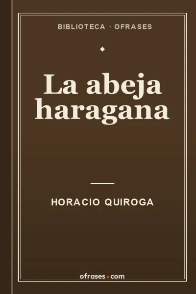 Portada de La abeja haragana