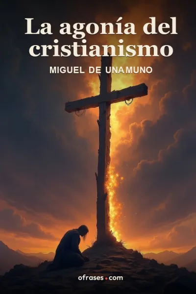 Portada de La agonía del cristianismo