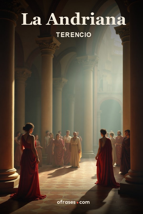 Libro La Andriana de Terencio