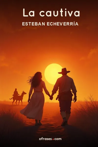 Libro La cautiva de Esteban Echeverría