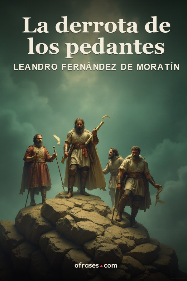 Libro La derrota de los pedantes de Leandro Fernández de Moratín